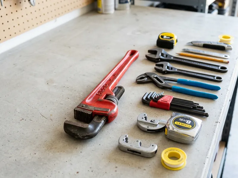 Professional plumbers in Salisbury, MO equipped with top-tier tools for residential and commercial plumbing services.